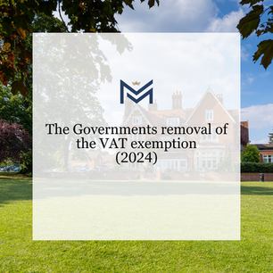 The Governments removal of the VAT exemption 