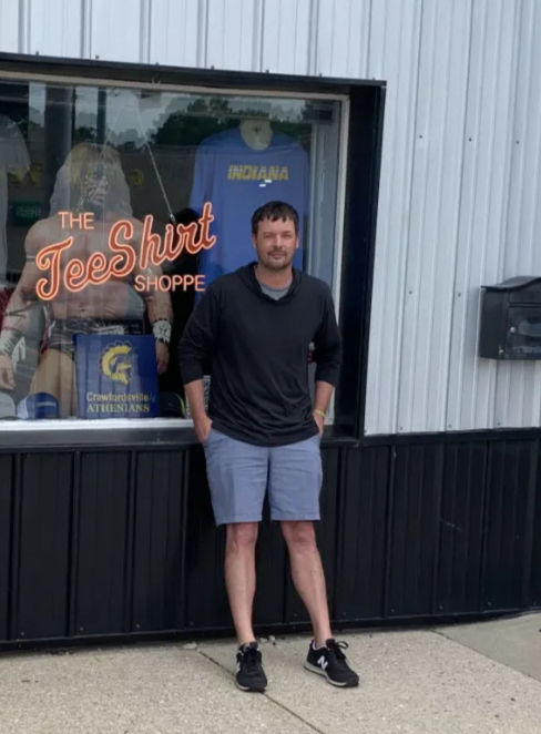 Ryan Conkright owner of The Tee Shirt Shoppe