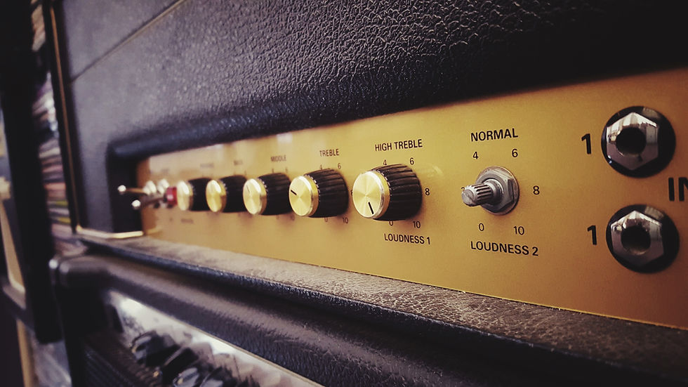 Amplifier Control Panel