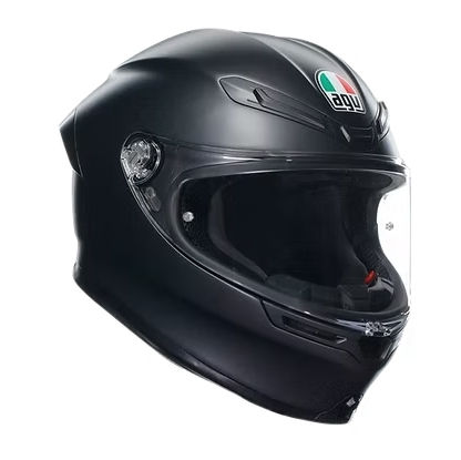 縮圖：AGV K6S Matt Black 消光黑 全罩