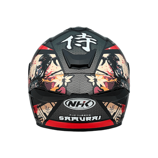 縮圖：NHK 全罩 K5R 劍客 (Warrior) 彩繪