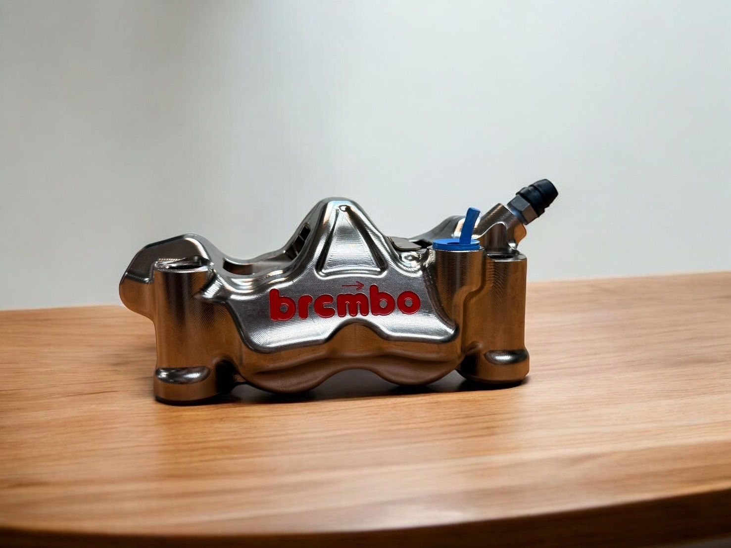 Brembo GP4RX 輻射卡鉗 100MM 鎳底紅字 右邊 豐年俐 公司貨 中區總代理