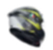 AGV K6S Excite 消光迷彩/螢光黃 全罩