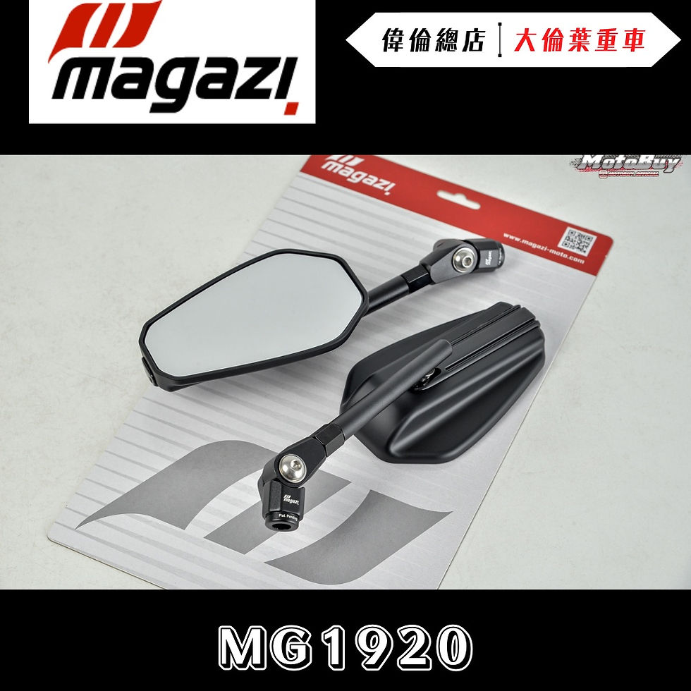 Thumbnail: MAGAZI 後視鏡 可折 MG1920 鋁合金 後照鏡 KRV DRG BWS JETS 勁戰 KRN