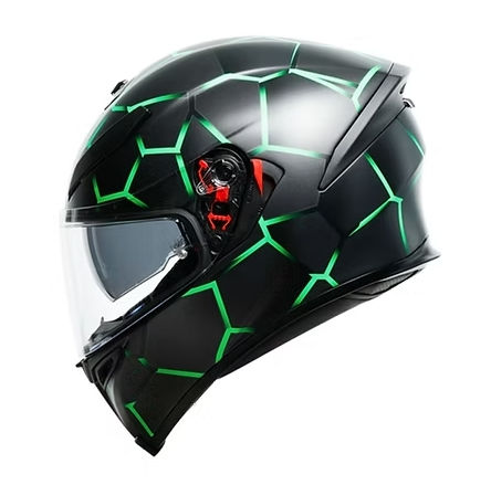 Thumbnail: AGV K5SVulcanum 綠 全罩 亞版