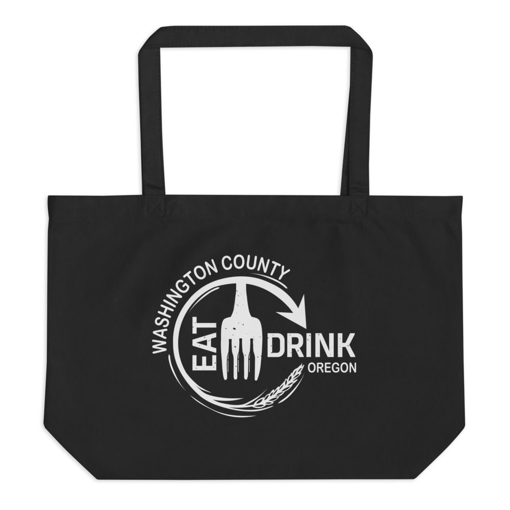 Large organic tote bag