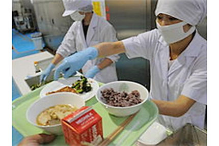 「安全」「安心」「おいしい」食事サービスを提供