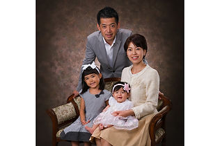 スタジオ記念写真