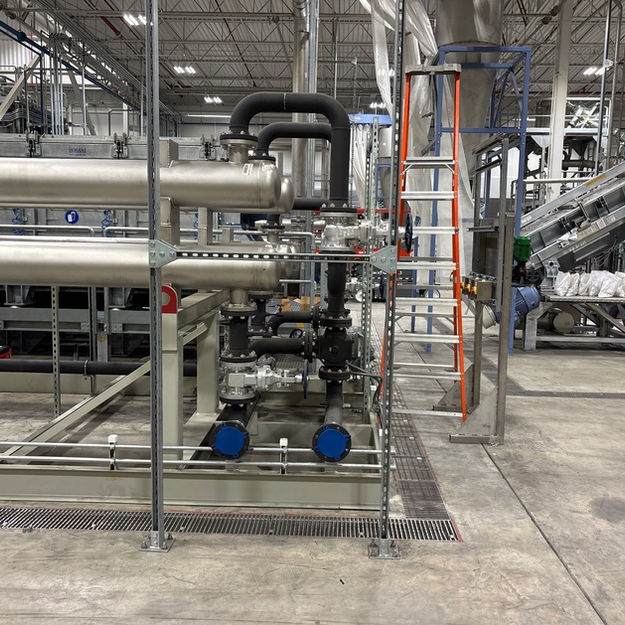 C2 Industrial - process skids for industrial plants, installation