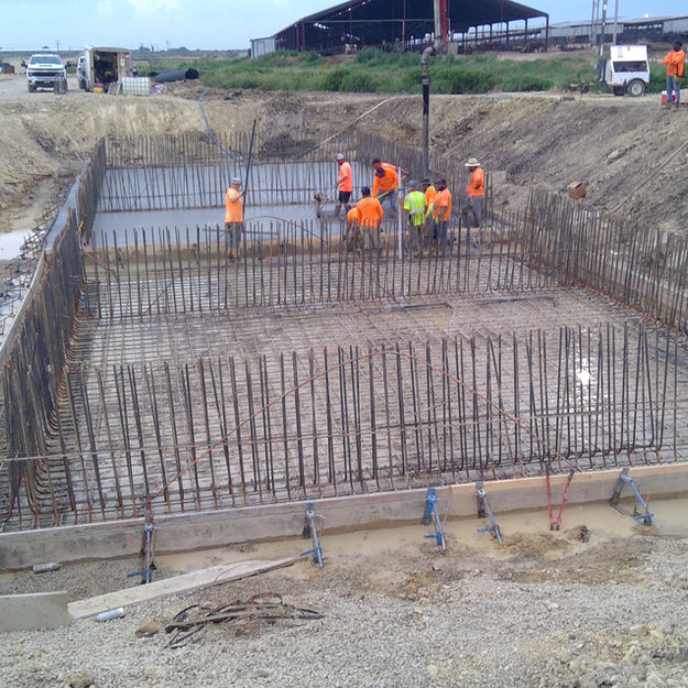 C2 Industrial - Concrete Forming and Concrete Pour at RNG Dairy Digester Plant
