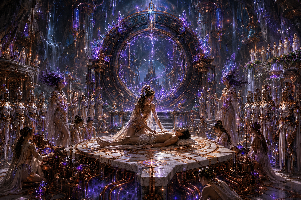 The Ritual of the prophecy