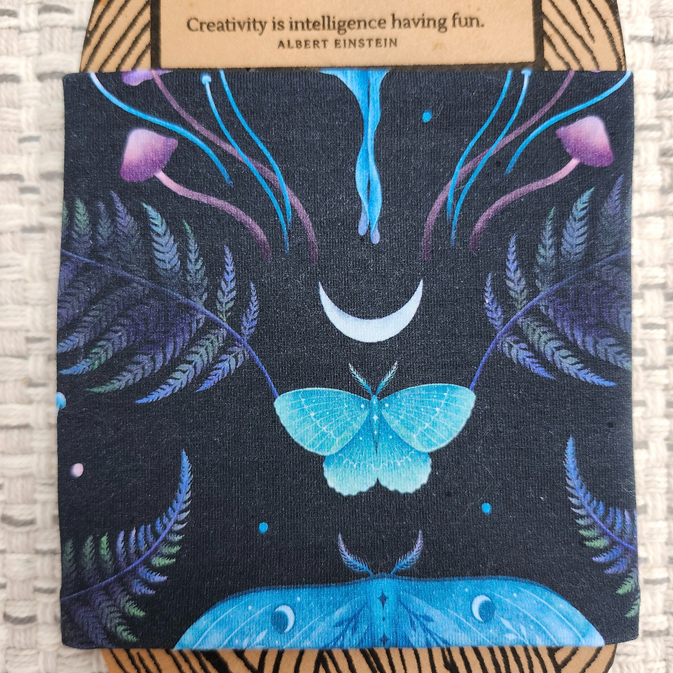 Thumbnail: Moon Moth Yarn Cozy