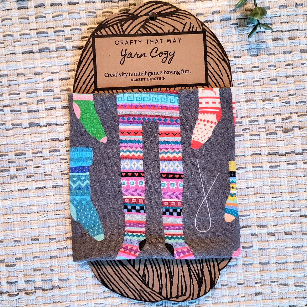 Thumbnail: Knit Socks Yarn Cozy