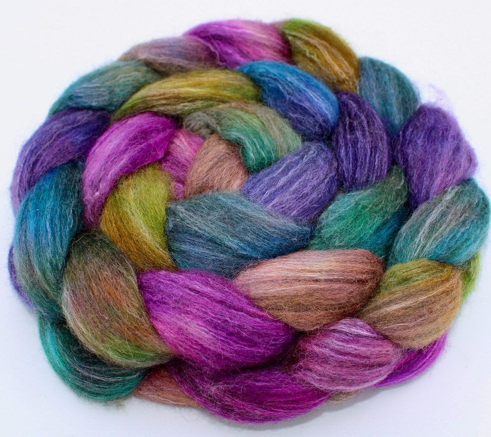 Thumbnail: 80% BFL / 20% Rose - Dark Rainbow