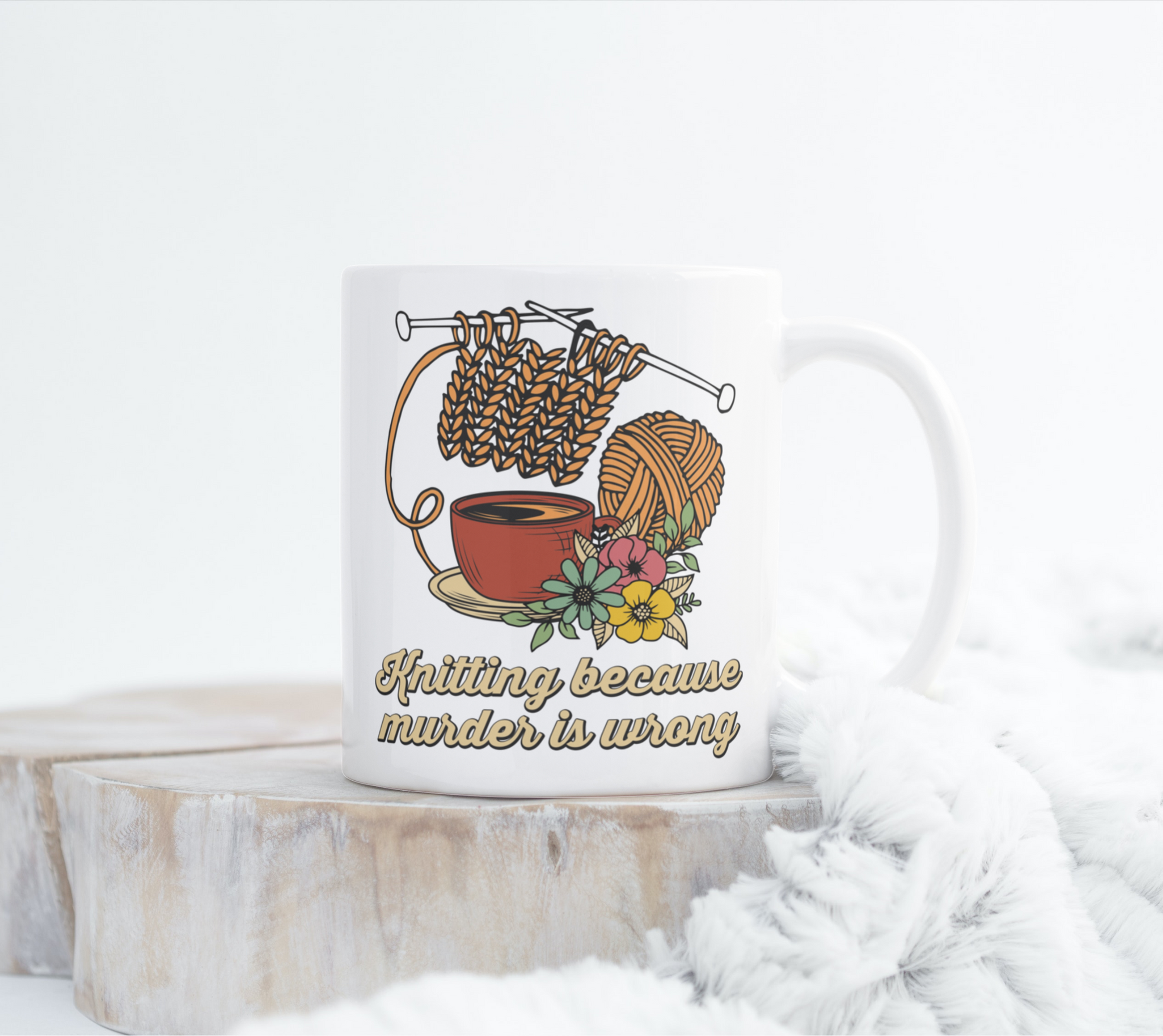 Murder is Wrong Coffee Mug