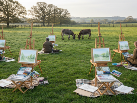 Book Your Spot for Another Magical Art with Donkeys Day