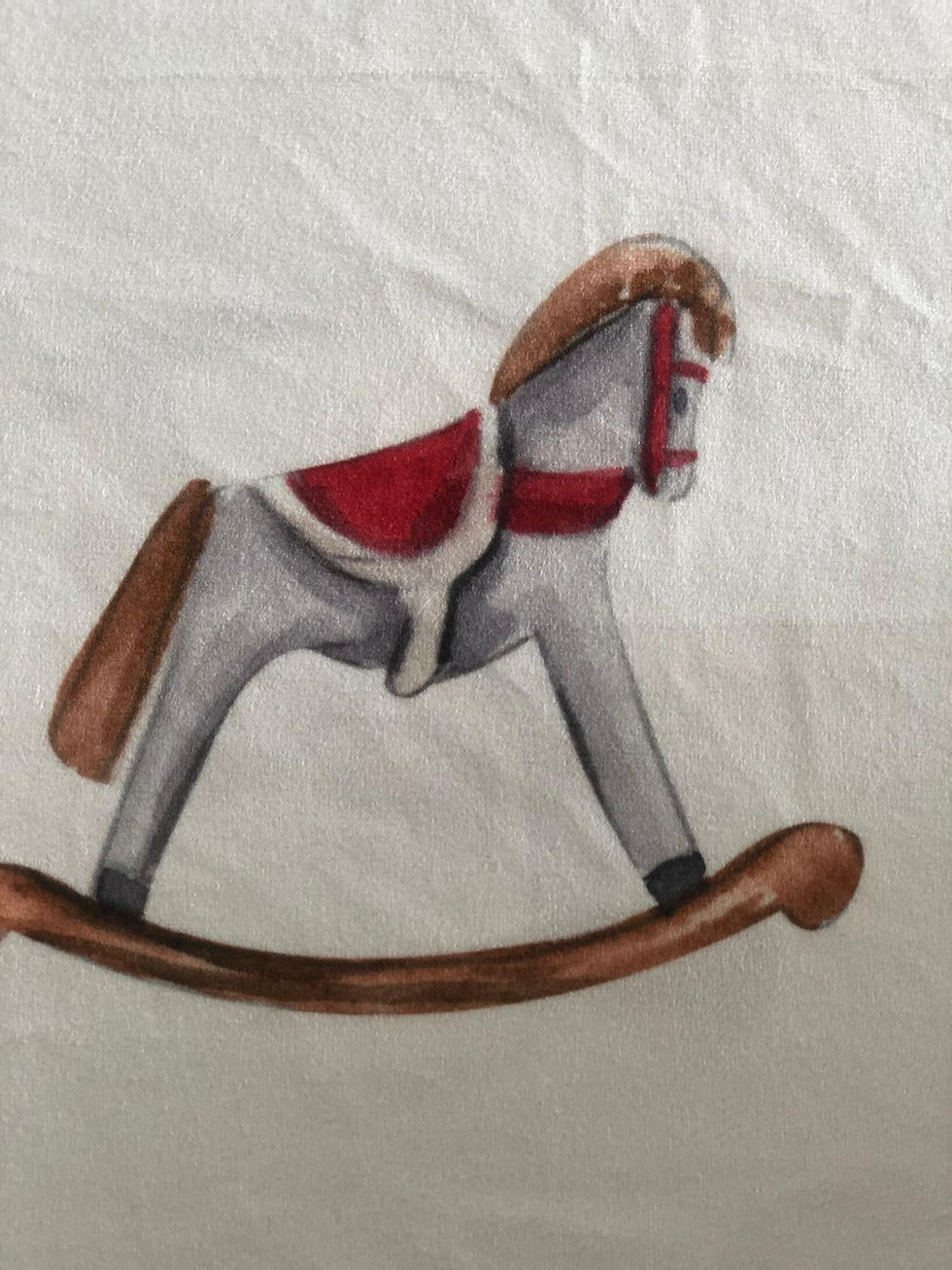 Thumbnail: Nordhus Rocking Horse Pattern Tablecloth