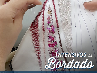 Intensivos de Bordados em Março na CoutureLab Porto Alegre!