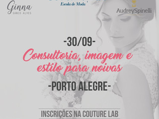 Workshop de Estilo para Noivas com Ginna Sanco Alves e Audrey Spinelli
