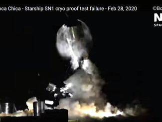 SpaceX Goes BOOM (again) at Boca Chica