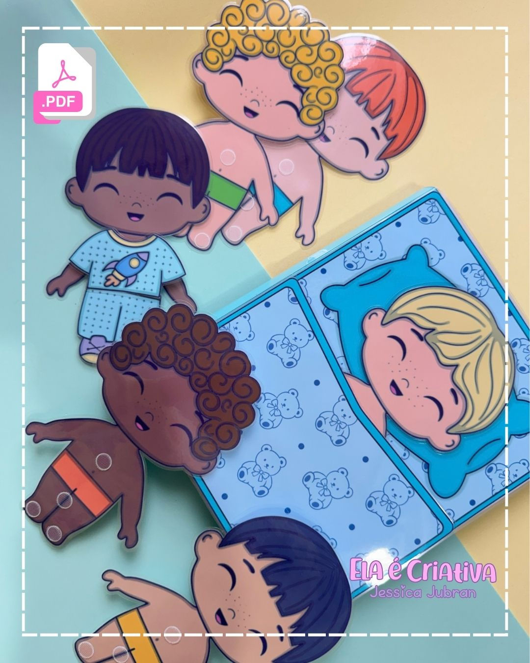 Bonecos baby casinha - PDF arquivos