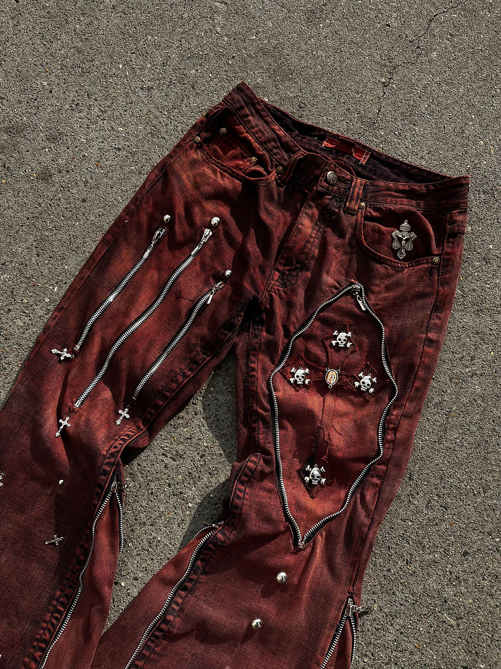 Miniatura: SPIRITUAL GANGSTER REWORKED PANTS