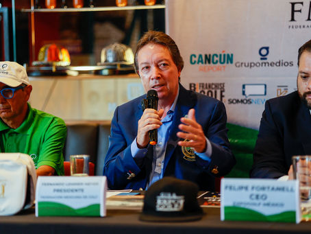 CONFERENCIA DE PRENSA EXPOGOLF MÉXICO.