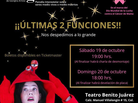 Entrevista con la actriz y directora Andrómeda Mejía.
