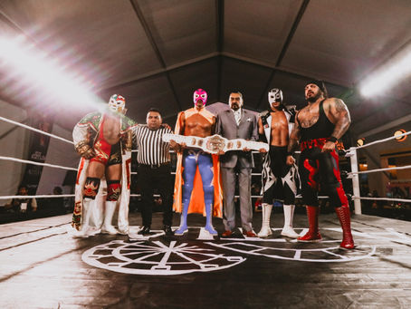Exitoso debut de Lucha Libre Elite en Aztlán Parque Urbano