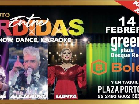TRIBUTO ENTRE ARDIDAS 14 DE FEBRERO: SHOW, DANCE, KARAOKE.