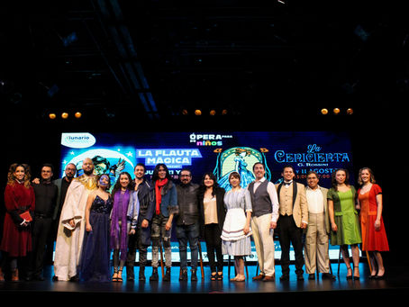 LUNARIO PRESENTA LA FLAUTA MÁGICA
Y LA CENICIENTA, EN LA NUEVA TEMPORADA
DE ÓPERA PARA NIÑOS