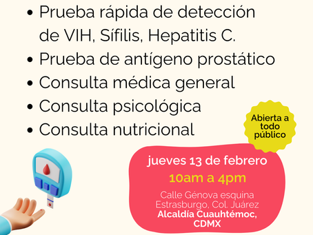 Fundación CTR invita a su Brigada Médica gratuita por el Día del Condón.