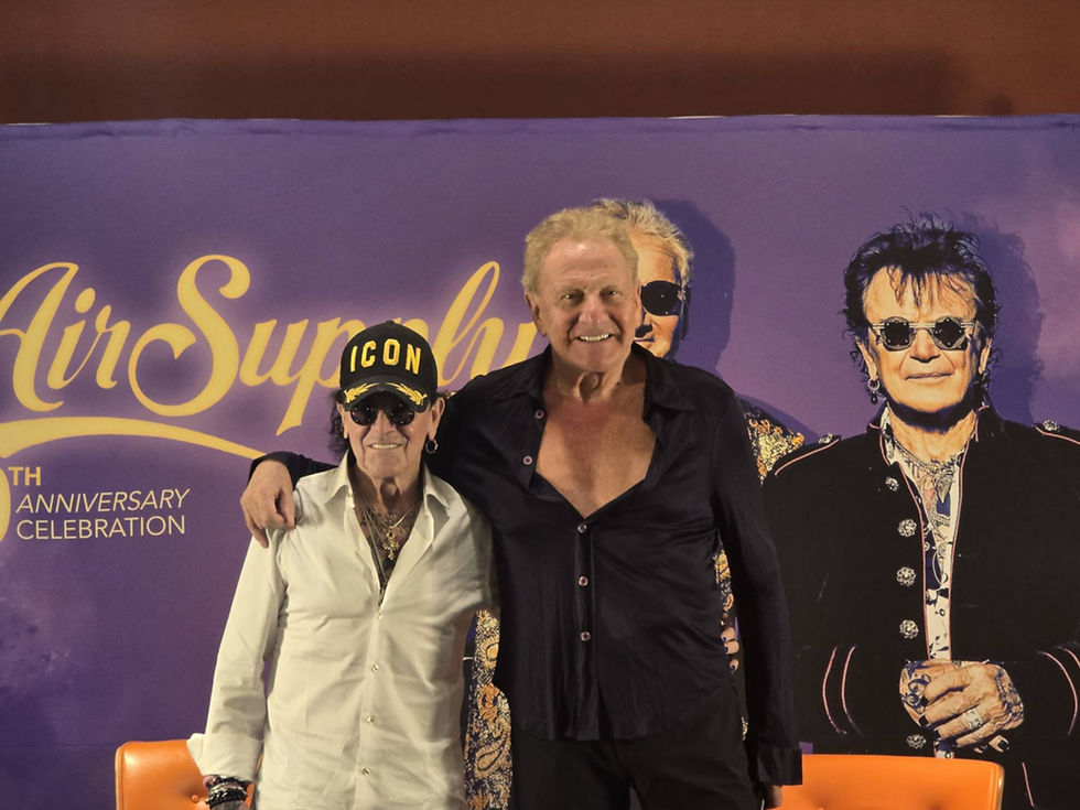 Air Supply celebra 50 años con el corazón.