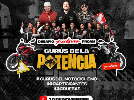 BAJAJ presenta Desafío Pulsar PROAM: Gurús de la Potencia, el motoreality más emocionante de México.