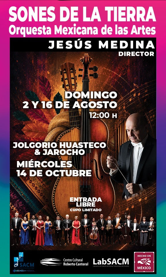 En Sones de la Tierra, el Laboratorio de Creación de Músicas Tradicionales y de Concierto de la SACM presenta 33 obras de nueva creación en tres conciertos en El Cantoral.