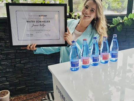 ¡LA WATER SOMMELIER DE MÉXICO! JOANNA VALLEJO.