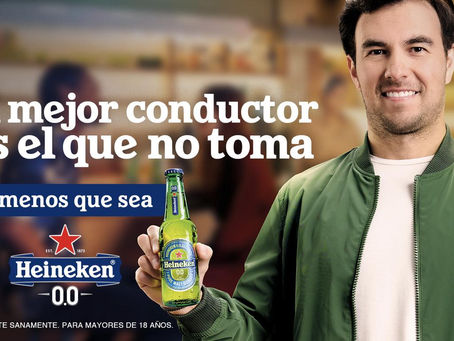 ¡Participa con Heineken 0.0 para conocer a Checo Pérez y ganar accesos al GP de México!
