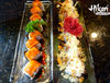 Hikari Sushi & Grill in Frisco, TX 75033 Happy Hour Japanese Restaurant - Japanese food, Take out, Delivery, To go, Dog-friendly Patio, Omakase, Sushi, Nigiri, Maki Roll, Sashimi, Bento, Hibachi, Tempura, Teriyaki, Yakisoba, Yakiudon, Ramen, Gyoza, Udon, Don Katsu, Fried Rice, Salmon, Tuna, Sake, Vegetarian Roll 