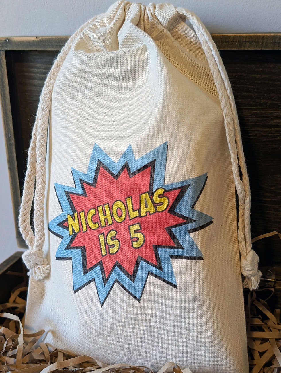 Thumbnail: Superhero Birthday Personalised Party Bags