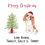 Thumbnail: Personalised Dog Christmas Sticker Labels