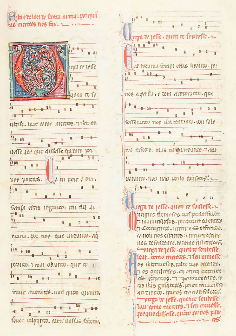 folio 32r Virga de Jesse partition.jpg