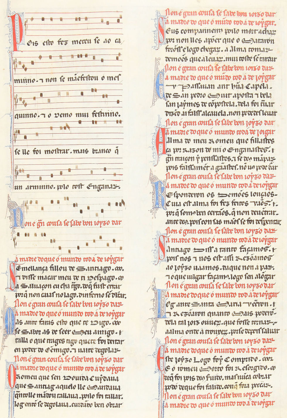 folio 40r Non e gran cousa partition.jpg