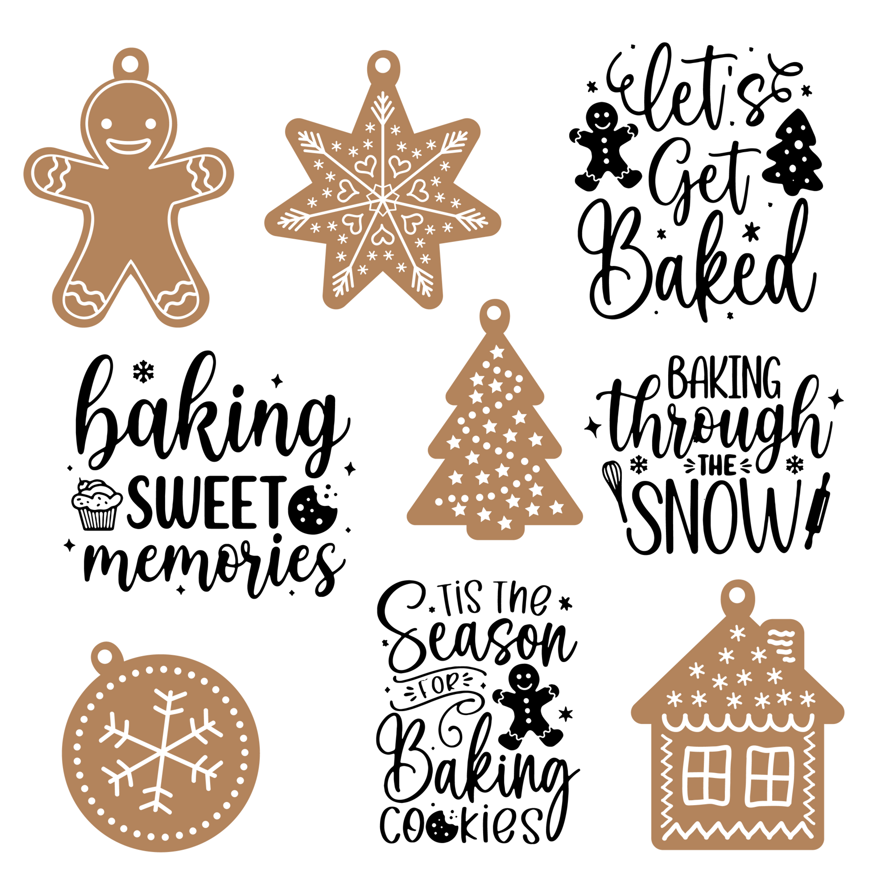 Gingerbread SVG Bundle