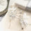 Thumbnail: Floral Glass Bubble with Real Water  inside Long Dangle Earring
