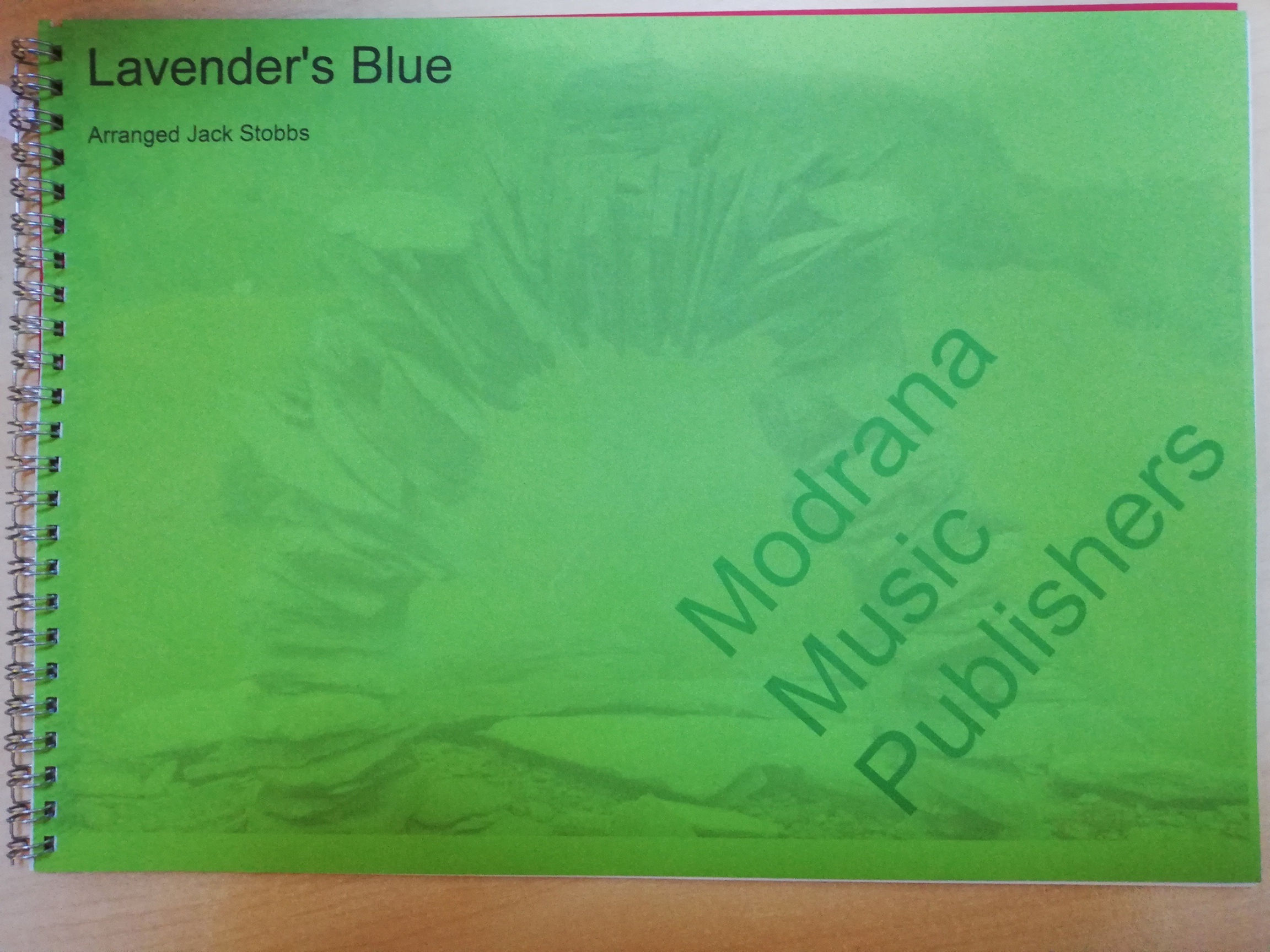 Lavender's Blue arranged for Brass Band by J Stobbs