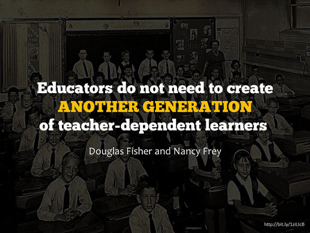 Teacher dependent