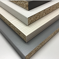 MFC used for fitted wardrobe internal carcassing and shelving