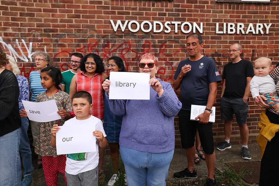 Woodston Library Peterborough 07 09 2024