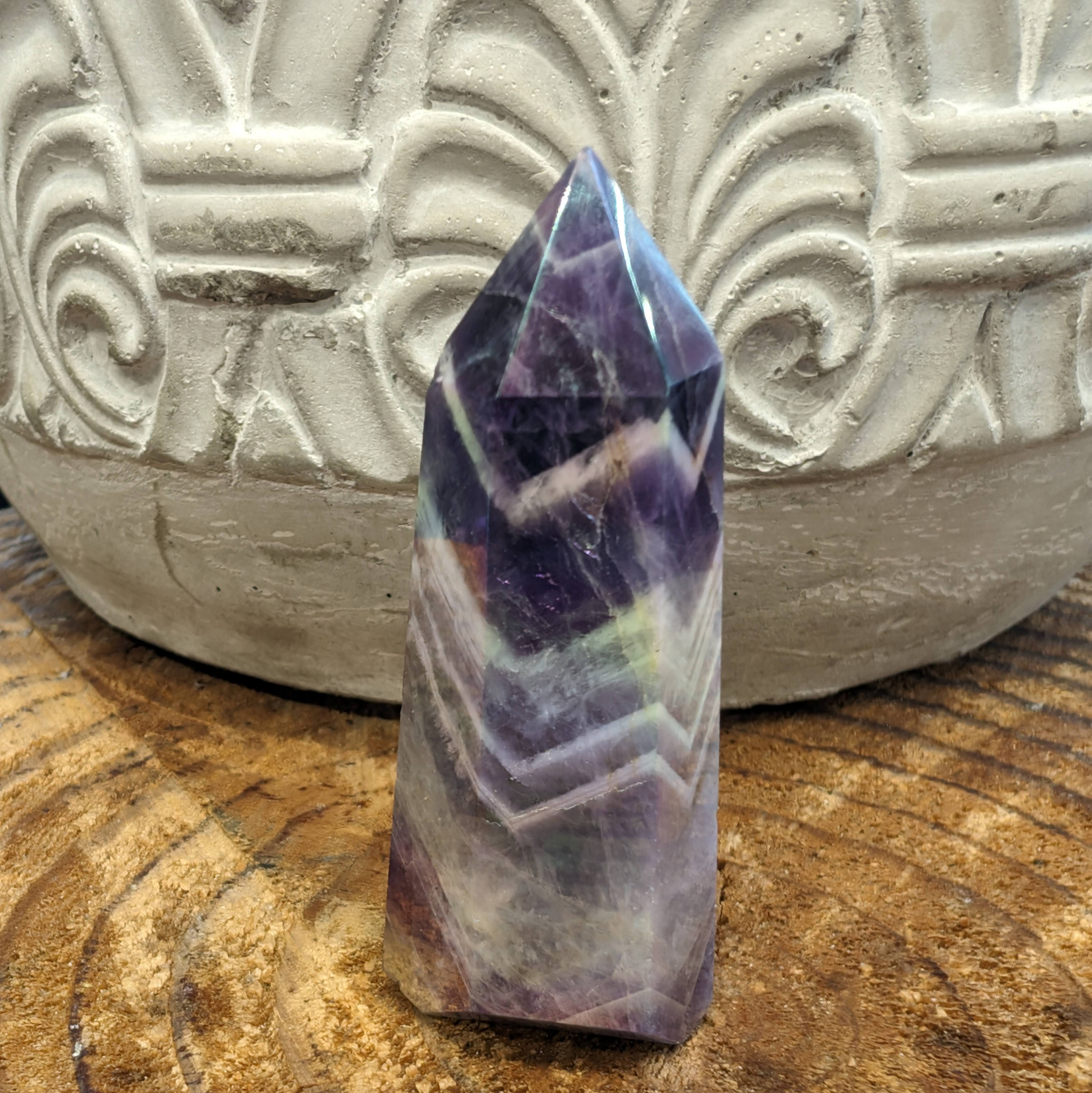 Aura Amethyst Point