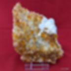 Citrine & Calcite Cluster